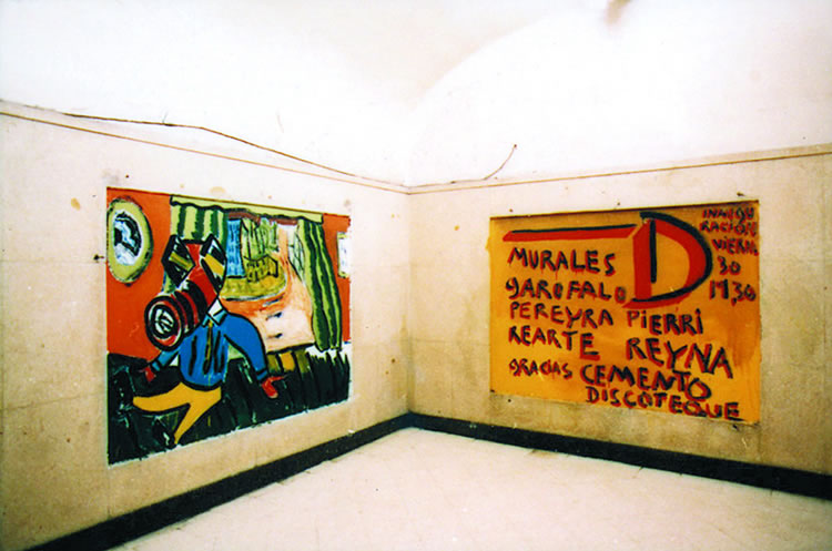 Duilio Pierri, Murales en el subte D