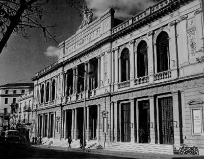 Fernando Tamburini, V. Meano y Julio Dormal. Teatro Colón
