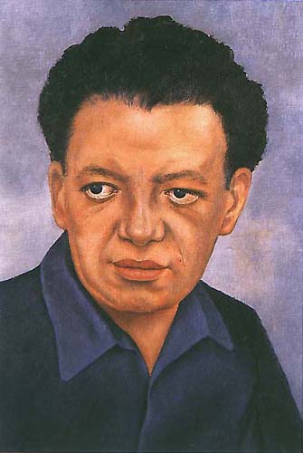 Frida Kahlo / Retrato de Diego Rivera
