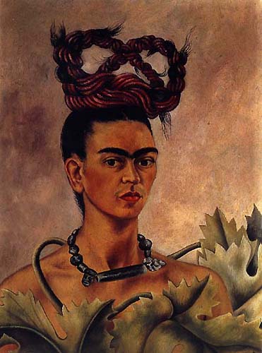 Frida Kahlo / Autorretrato con Trenza
