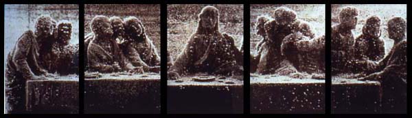 Andres Serrano. Black Supper I-V