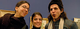Melisa Cámera,C. Rabossi y Diego Alonso