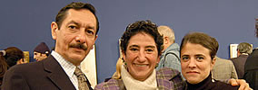 J.C Pereda, Orly Benzacar y Cecilia Rabossi