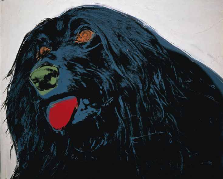 ANDY WARHOL Perro, 1976