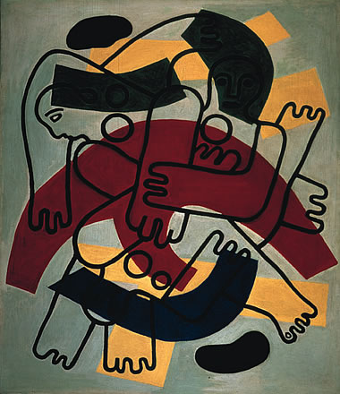 FERNAND LÉGER Los clavadistas circulares, 1942