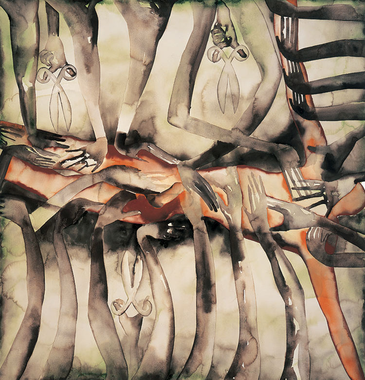 Francesco Clemente Parable, 1993