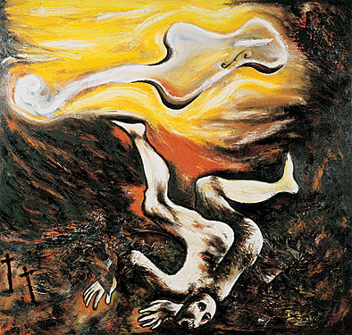 Enzo Cucchi  Musica Ebbra, 1982