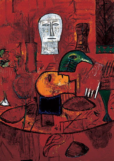 Mimmo Paladino Senza titolo, 1998
