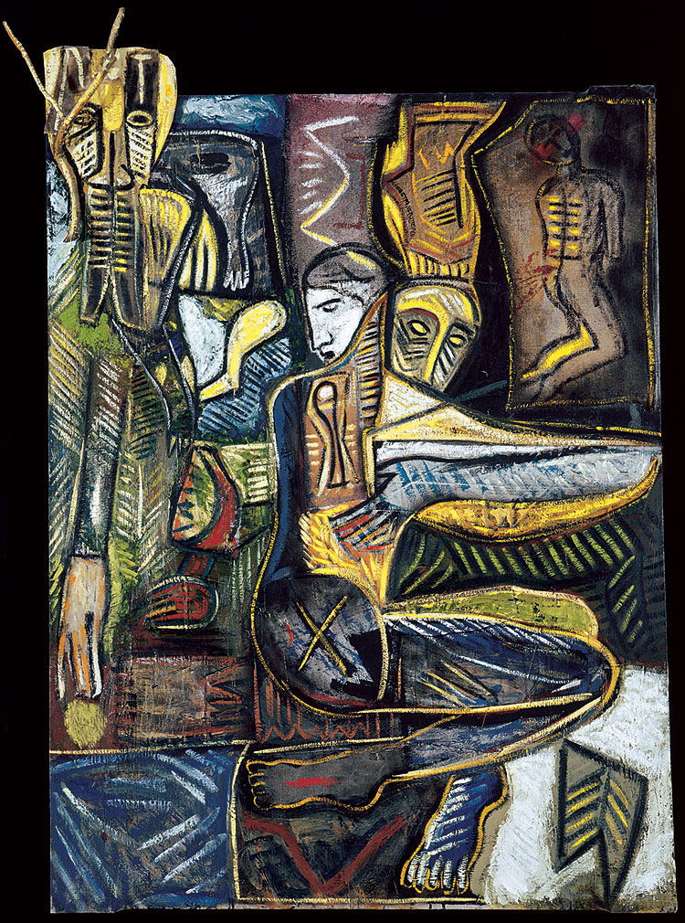 Mimmo Paladino Piccolo animale della notte, 1984