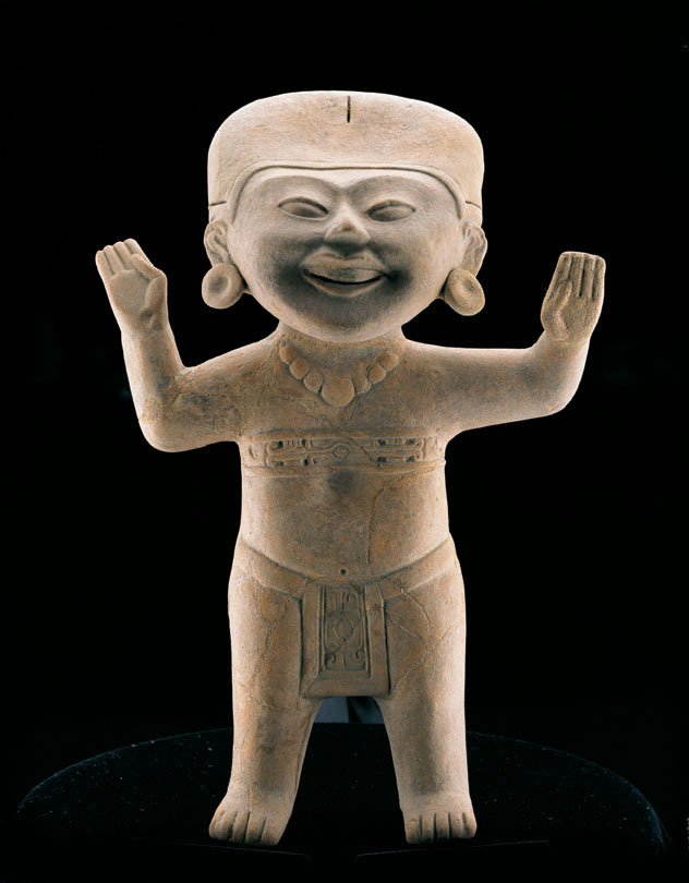 Figurilla sonriente / Los Cerros / Cultura Centro de Veracruz