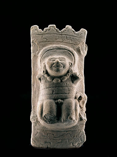 Figurilla en cuna / Apachital / Cultura Centro de Veracruz