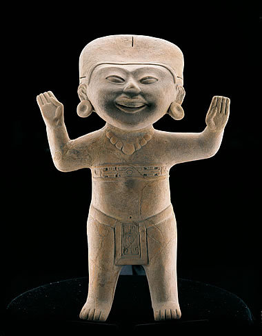 Figurilla sonriente / Los Cerros / Cultura Centro de Veracruz