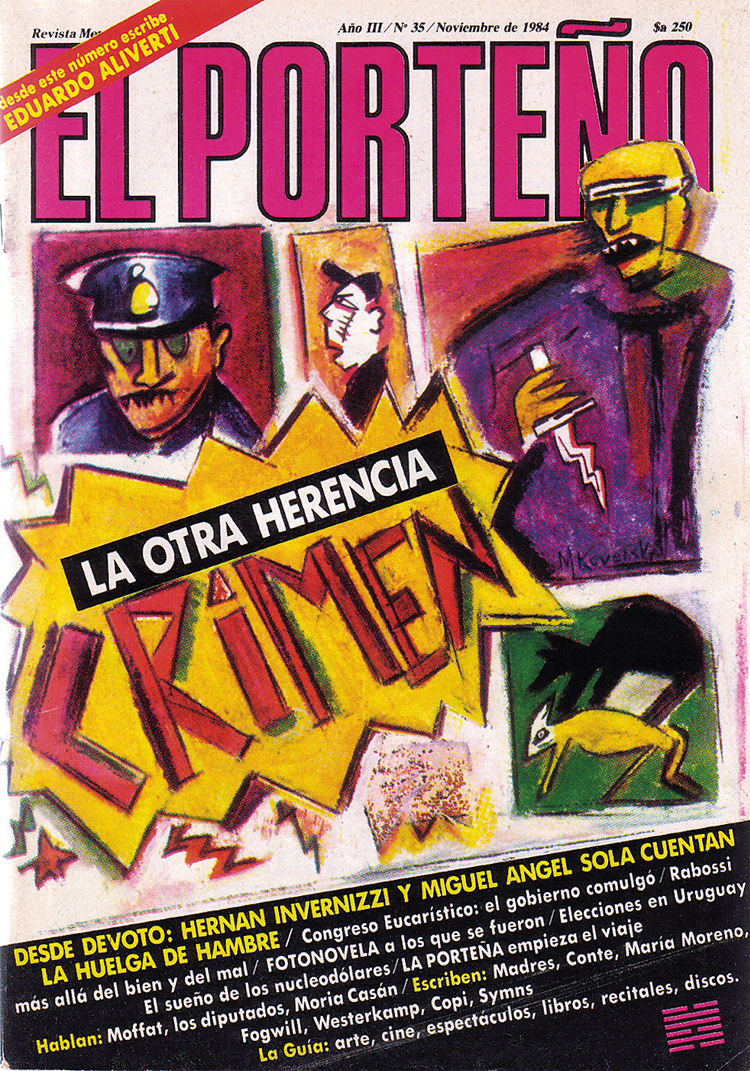 El Porteo, Noviembre 1984 Ao III Nmero 35