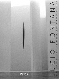 Catálogo de la exhibición Lucio Fontana