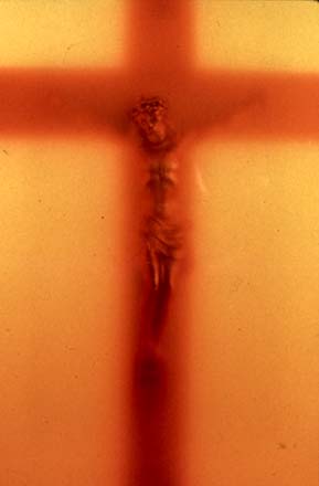 Andres Serrano. Piss Light