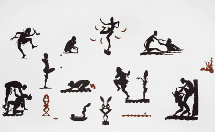  Endless Conundrum. An African Anonymous Adventuress / The Marvelous Sugar Baby Production Model in Bronze, 2015 / Fons Americanus, 2019. Courtesy of the artist and Sikkema Malloy Jenkins, New York