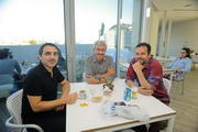 Emilio García Wehbi, Carlos Gamerro y José Alejandro Restrepo