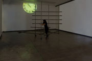 Room 1. Works by Augusto de Campos, Jorge Macchi, Luciana Lamothe and Katinka Bock