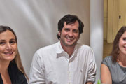 In&eacute;s Reboratto, Pablo Zaefferer y Pauline Helene Sombstay