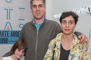 Max Gómez Canle, María Guerrieri y familia