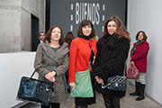 Olga Martínez, Silvia Rivas y Diana Schuffer