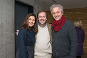 María Casado, Guillermo Alonso y Gabriel Wertheim