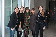 Montserrat Hernández, Soledad Oliva, Cecilia Jaime, Rosario García Martínez y Paulina Guarnieri