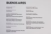 Créditos de la exhibición