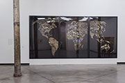 Sala 2 - Vik Muniz , WWW (World Map), 2008