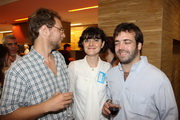 Jorge Lewis, Florencia Maisonnave y Benjamin Nazar Anchorena