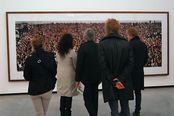 Guests contemplating Tote Hosen, 2000 by Andreas Gursky