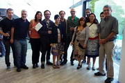 Mariano Ferrante, Santiago Bengolea, Gabriela Nieto, Arturo Aguiar, Augusto Zanela, Marina de Caro, Ariadna Pastorini, Daniel Joglar, Nicolás Gullota y Alberto Goldenstein