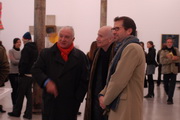 Norberto Frigerio, Hugo Beccacece y Ricardo Calderón