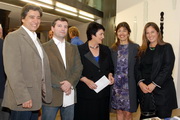 Ricardo Farías, Fabio Massolo, Claudia Caraballo de Quentin, Claudia Akian y Any de la Piedra de Posadas