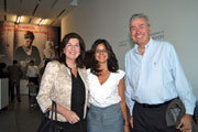 Graciela Rosenberg, Victoria Dotti y Lionel Filippi