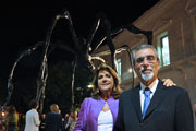 Teresa Gowland y Miguel Frias
