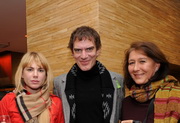 Esmeralda Mitre, Darío Lopérfido y Graciela Galán