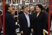 Pablo Batalla, Giorgio Guglielmino y Adriana Rosenberg