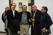 Sergio Baur, Guillermo Alonso, Clorindo Testa y Sra