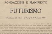 Fondazione e manifesto del futurismo