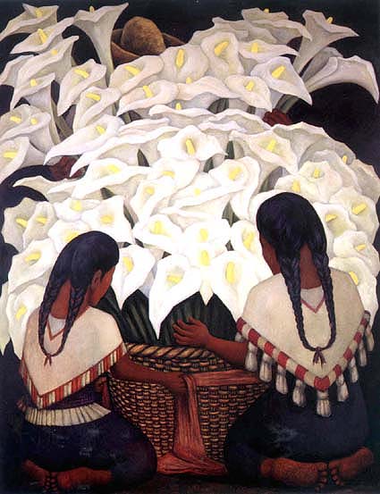 Diego Rivera / Vendedora de Alcatraces