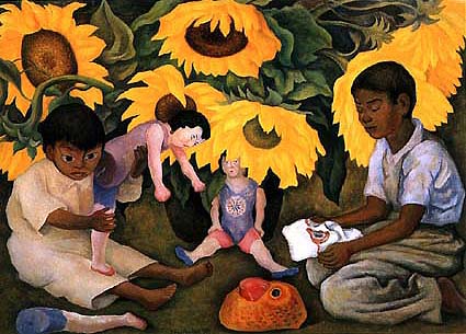 Diego Rivera / Girasoles