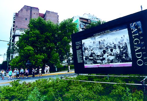 Sebastião Salgado en la Fundación Proa en Buenos Aires