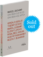 Catálogo Duchamp - Edición rústica