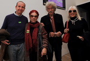 Sergio Baur, Renata Schussheim, Leopoldo Malher y Marta Minujín